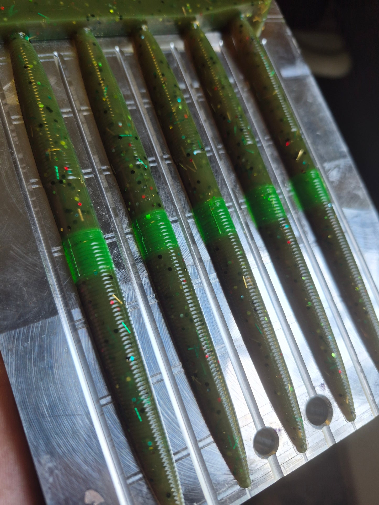 The ENFORCER 5"stick bait with reinforced hook BAYOU WATERS