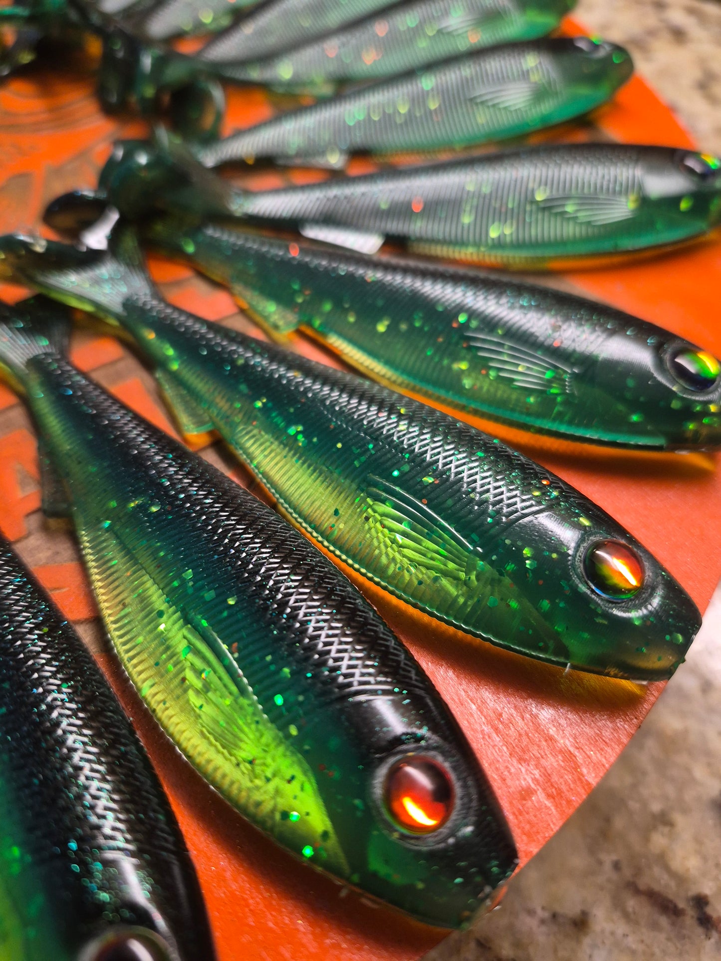 THE GENERAL 4.3 SWIMBAIT with hook recesses BIOHAZARD