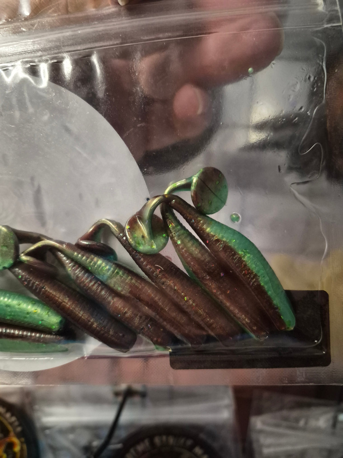 THE ASSASIN 2.8 " PADDLE TAIL SWIM BAIT BASS TICKLER