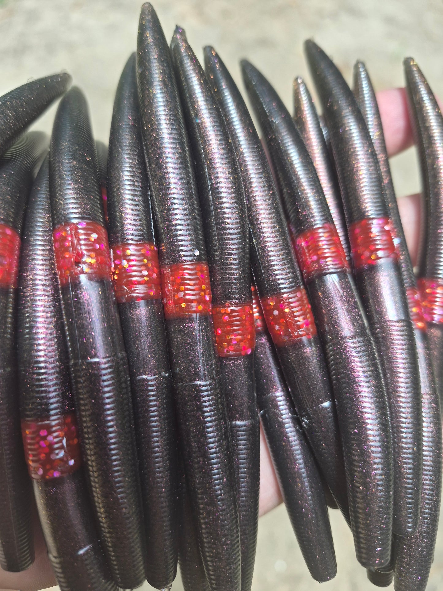 THE ENFORCER 5"stick bait with reinforced hook sleeve HYPERSHIFT Solar Eclipse
