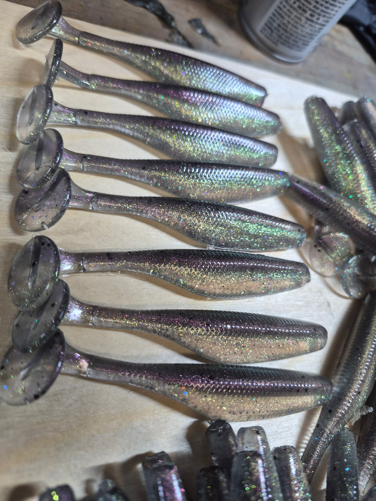 3.8 Assassin swimbait 8pk PHOENIX BLAST