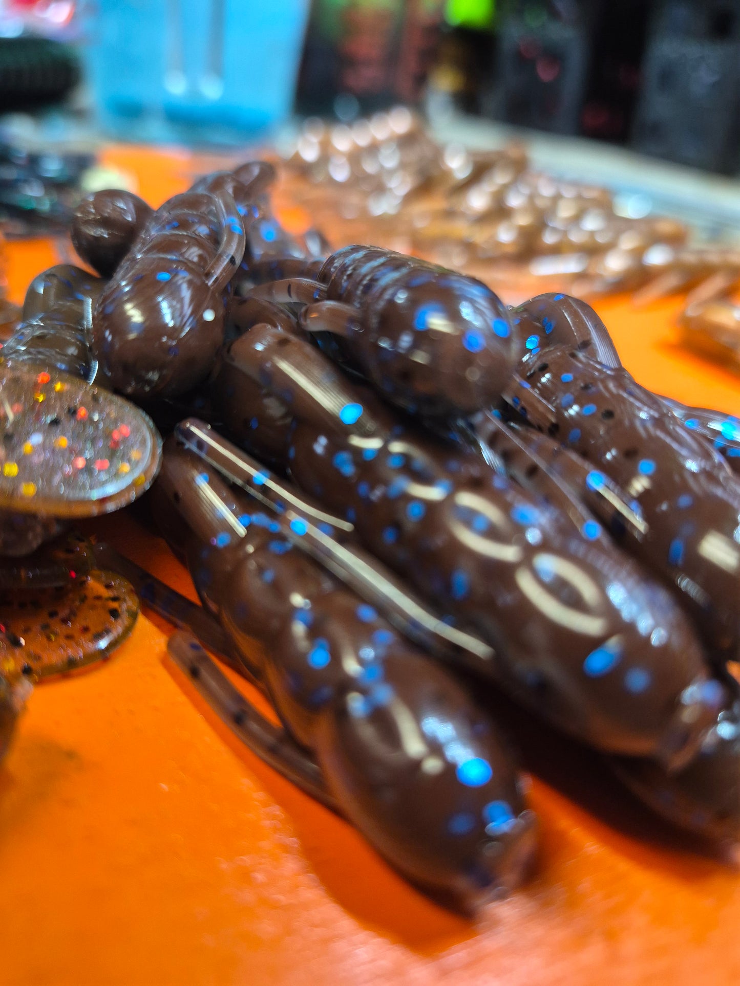 3.5" THE CRAWDADDY BLUE CRAW