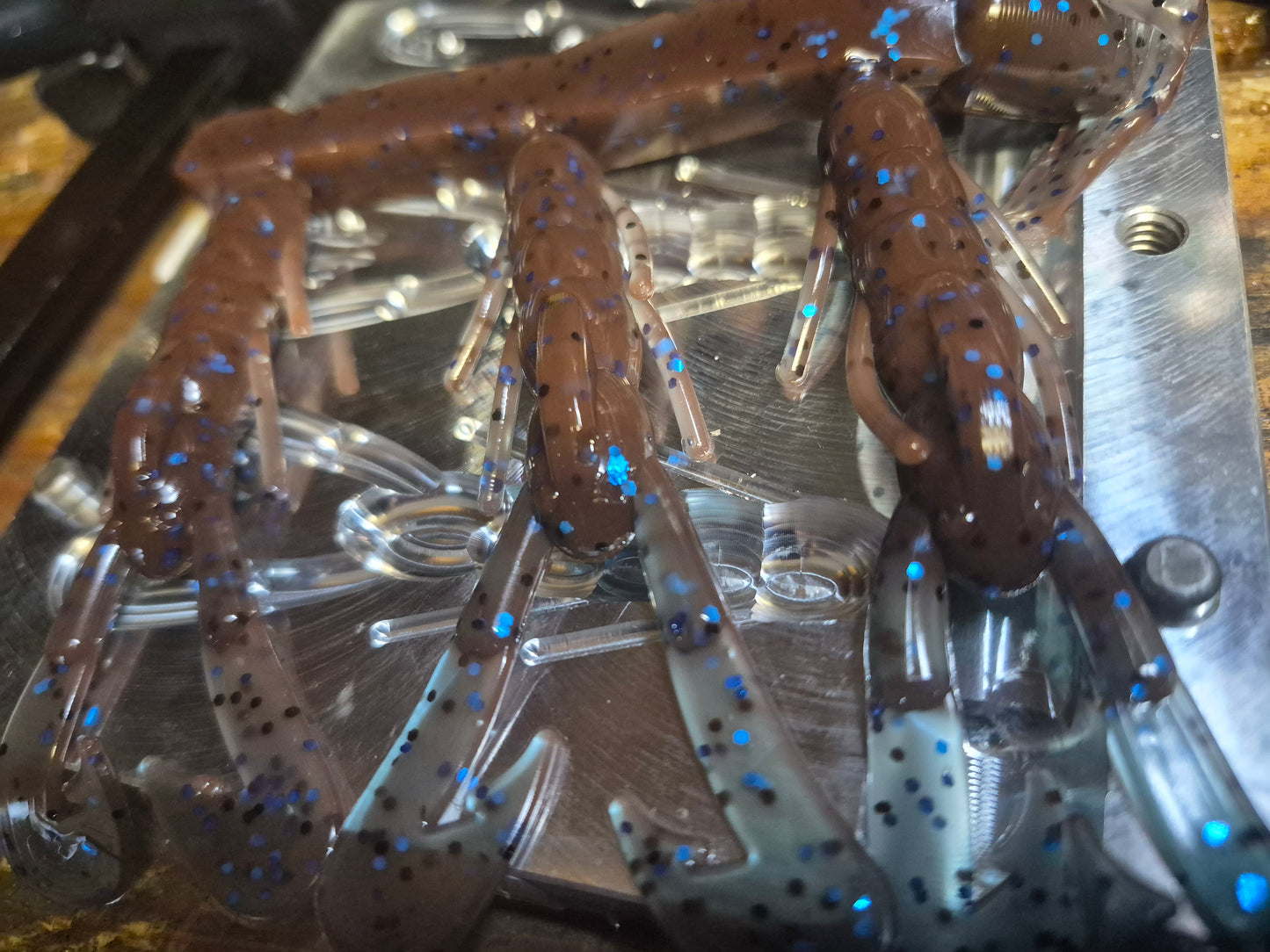 3.5" THE CRAWDADDY BLUE CRAW