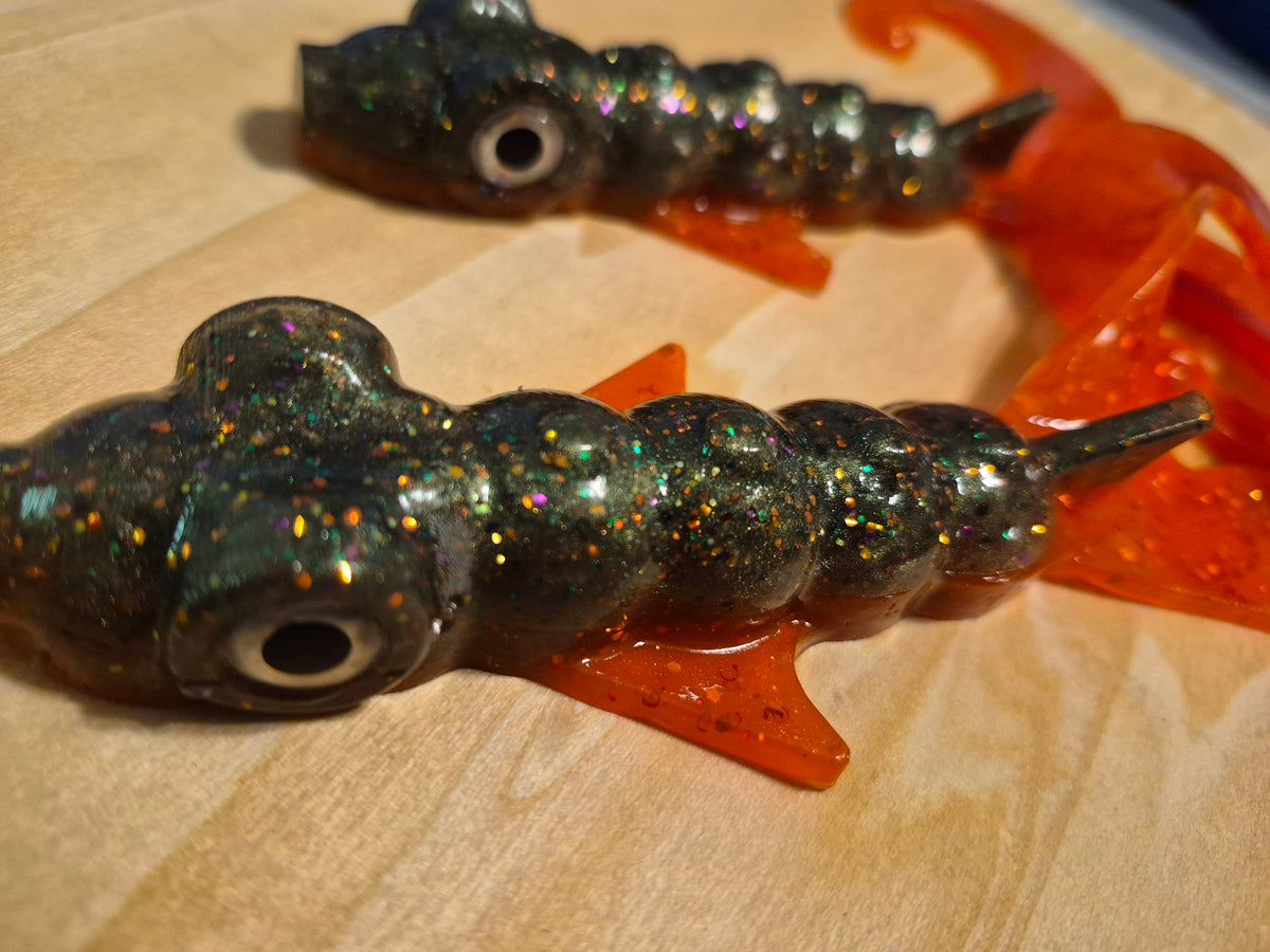 8" RIVER KRAKEN 2pk HUNTERS ORANGE