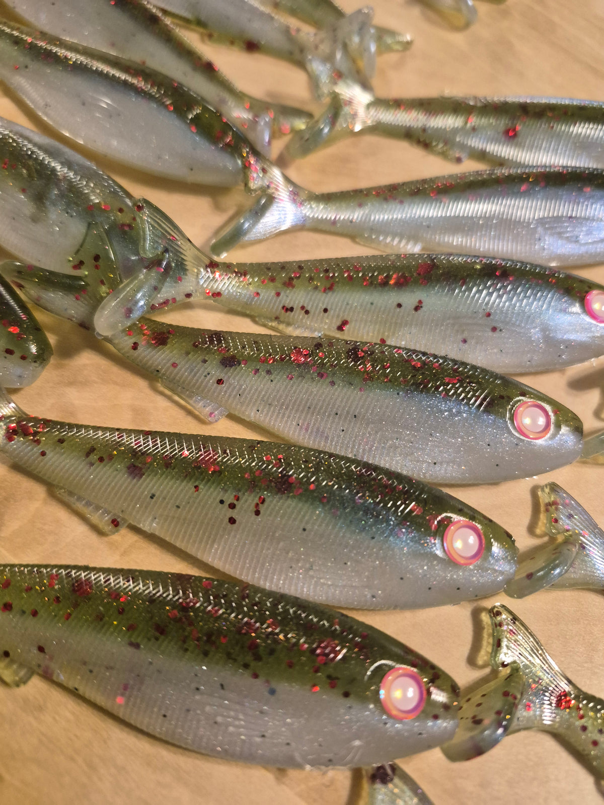The General 4.3 SWIMBAIT WATERMELON RED