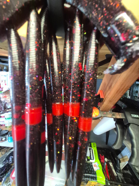 THE ENFORCER 5"stick bait with reinforced hook sleeve VAMPIRE 💋