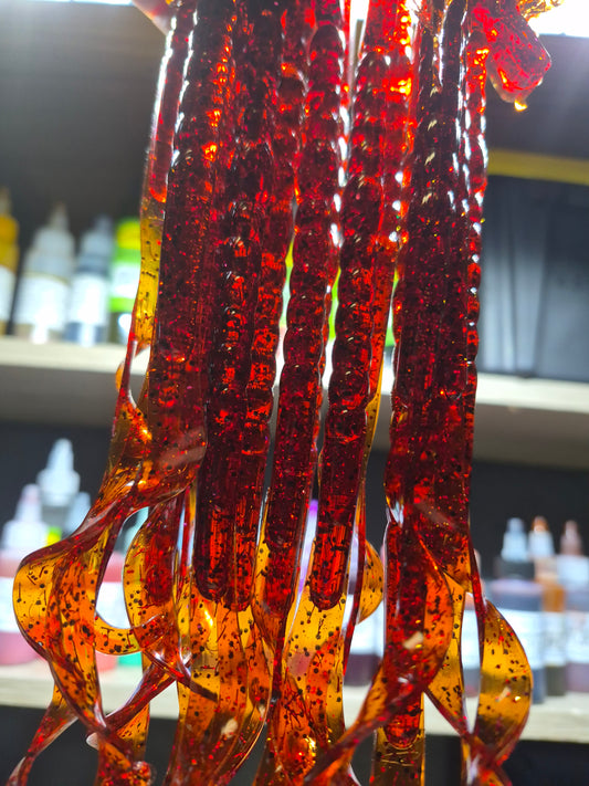 THE LEGEND 10-INCH RIBBON WORM HOT HONEY