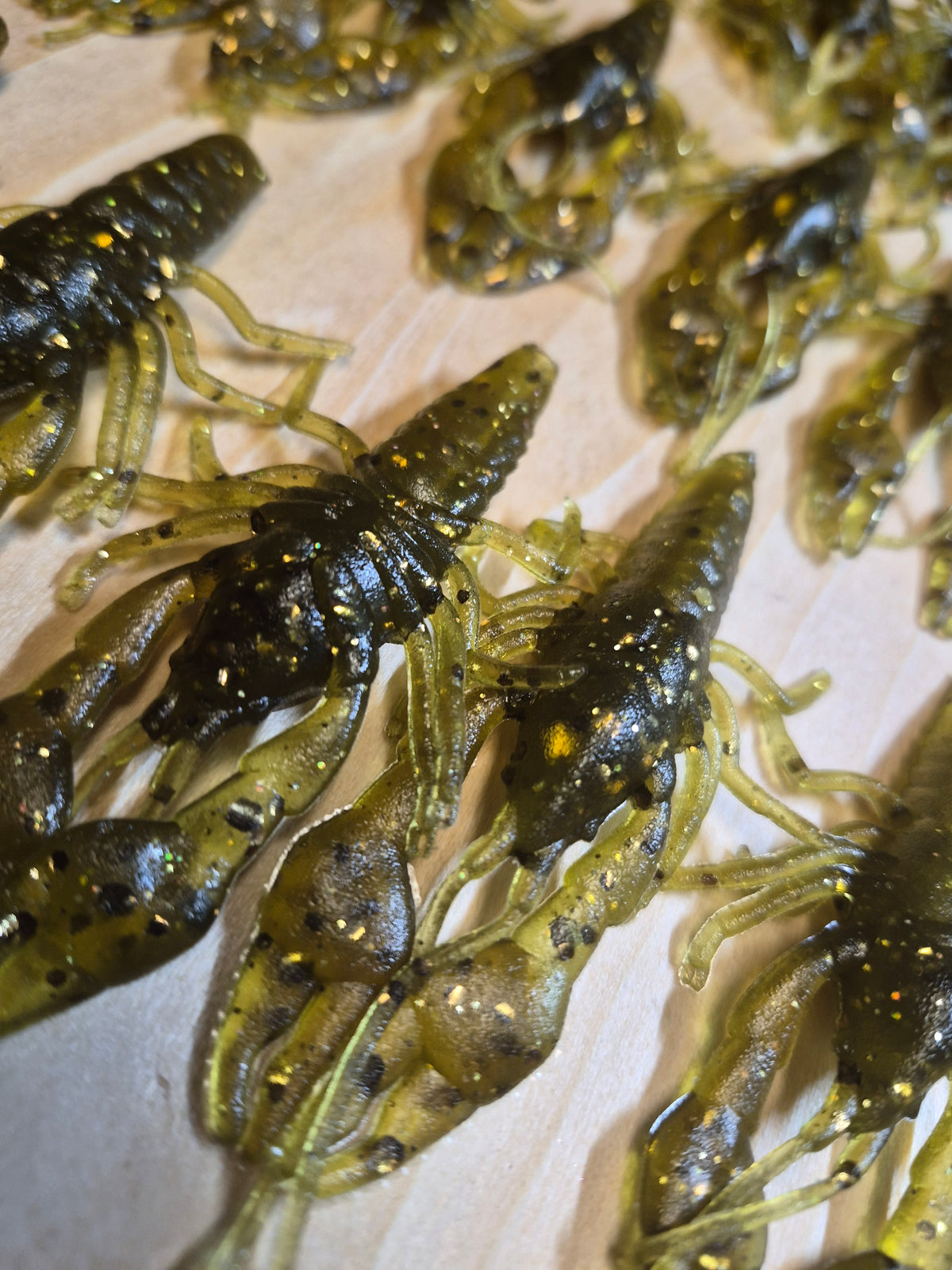 The Capo 3.5 crawfish WATERMELON BROWN 8PK