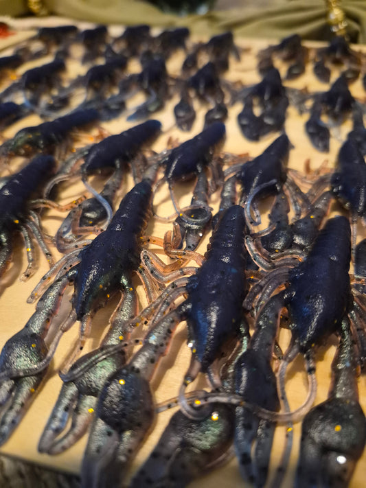 The Capo 3.5" Crawfish CHAMELEON BLUE