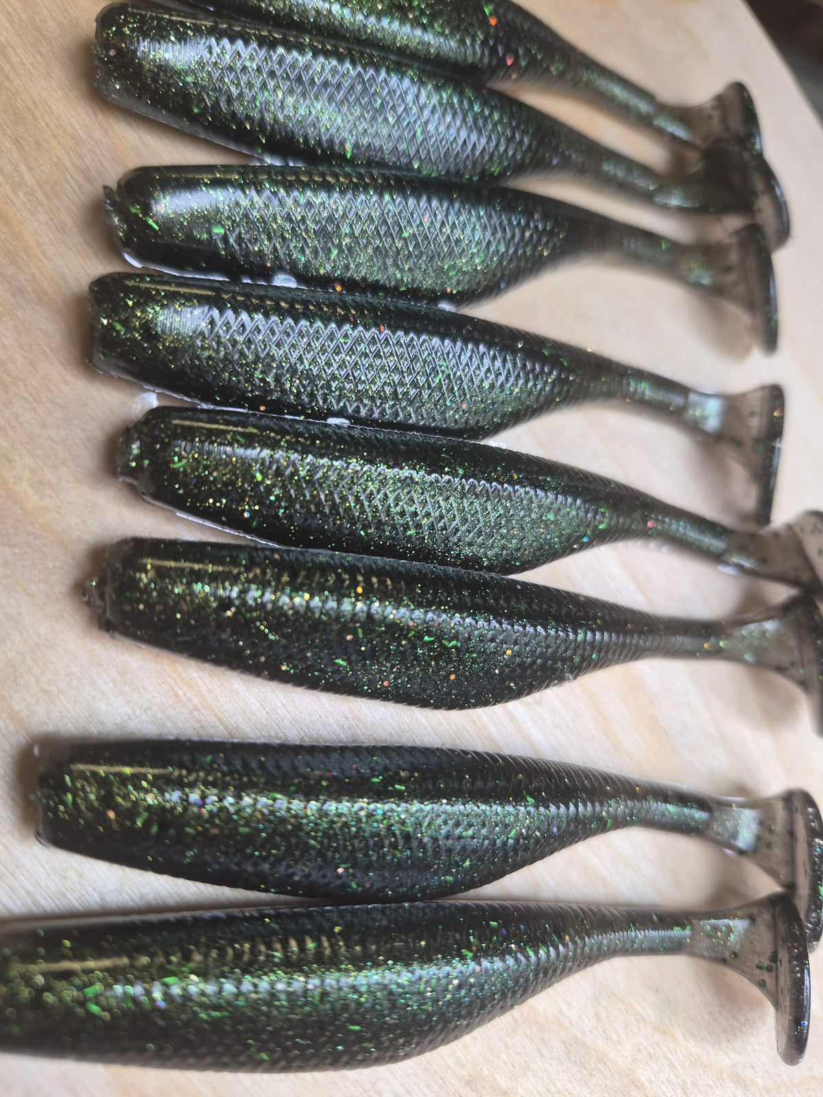 3.8 Assassin swimbait OIL SLICK 8pk