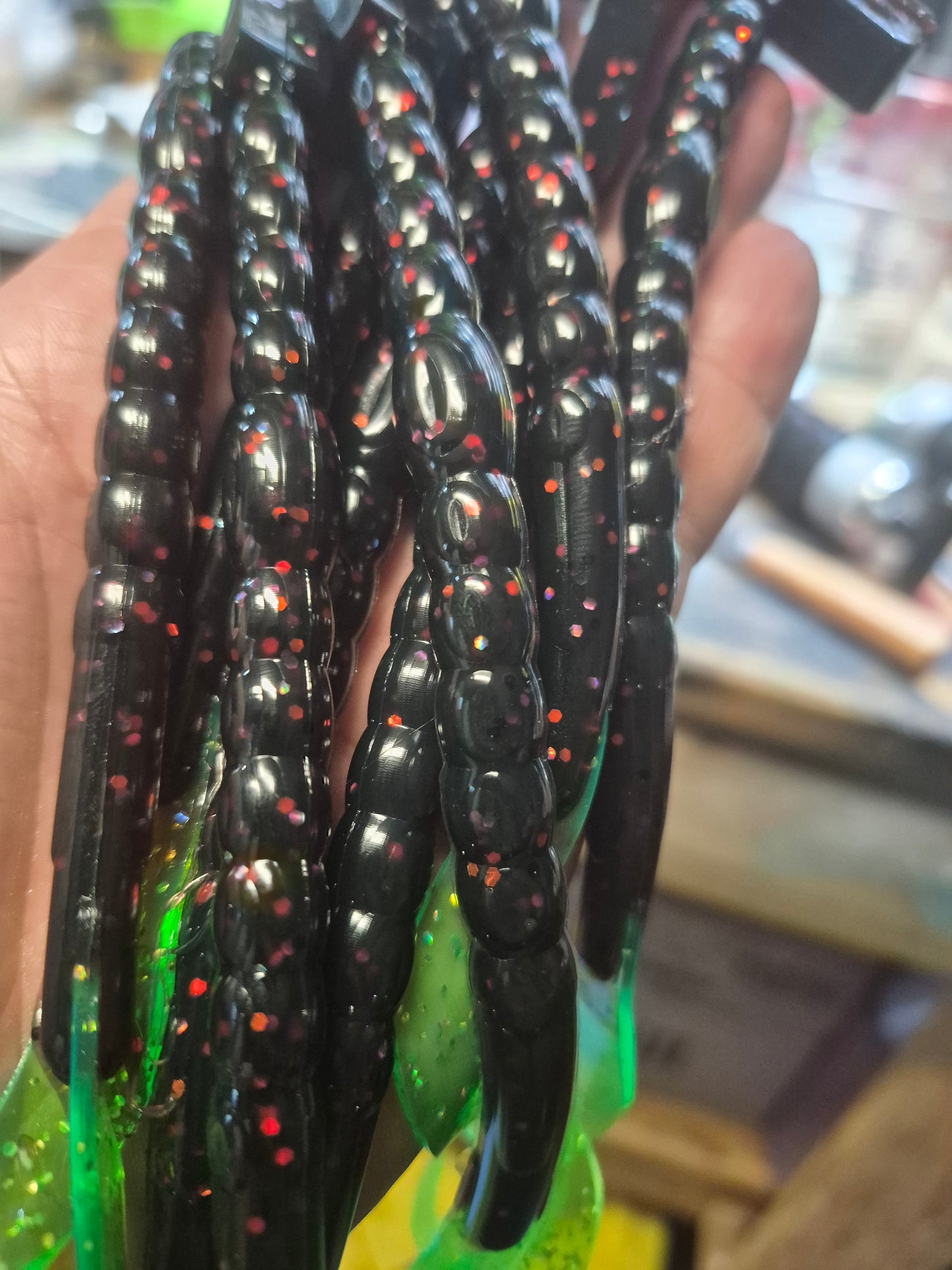 The LEGEND 10" Ribbon worm WICKED