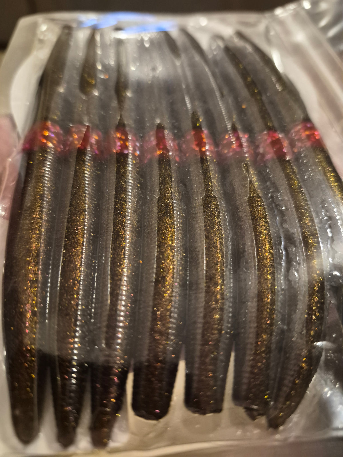 THE ENFORCER 5"stick bait with reinforced hook sleeve HYPERSHIFT Solar Eclipse