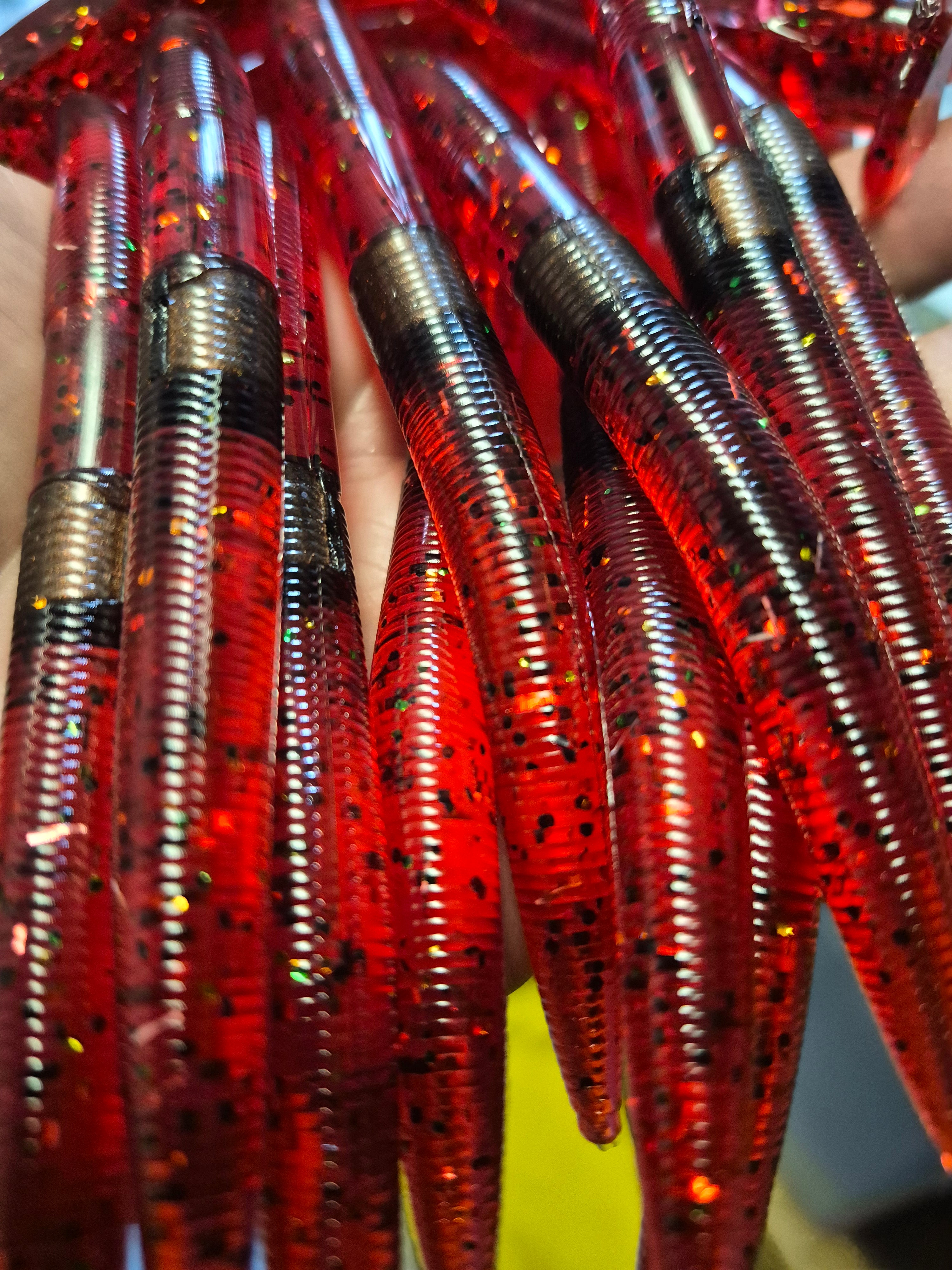 THE ENFORCER 5"stick bait with reinforced hook sleeve "DIABLO"