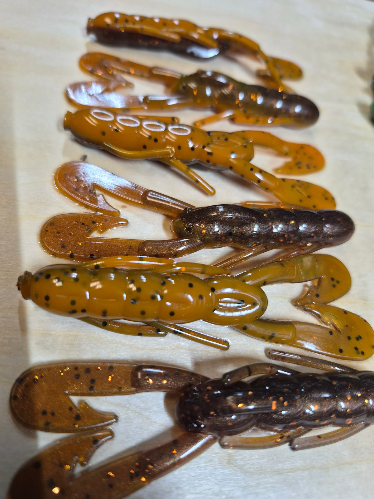 3.5" CRAWDADDY SWEET POTATO BROWN