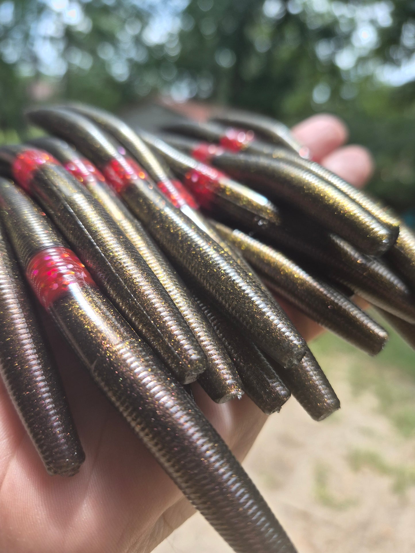 THE ENFORCER 5"stick bait with reinforced hook sleeve HYPERSHIFT Solar Eclipse