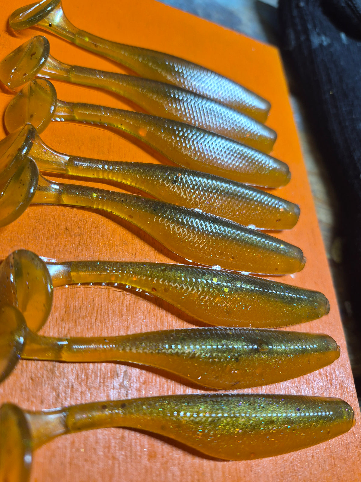 3.8 Assassin swimbait 8pk BLU-GIL