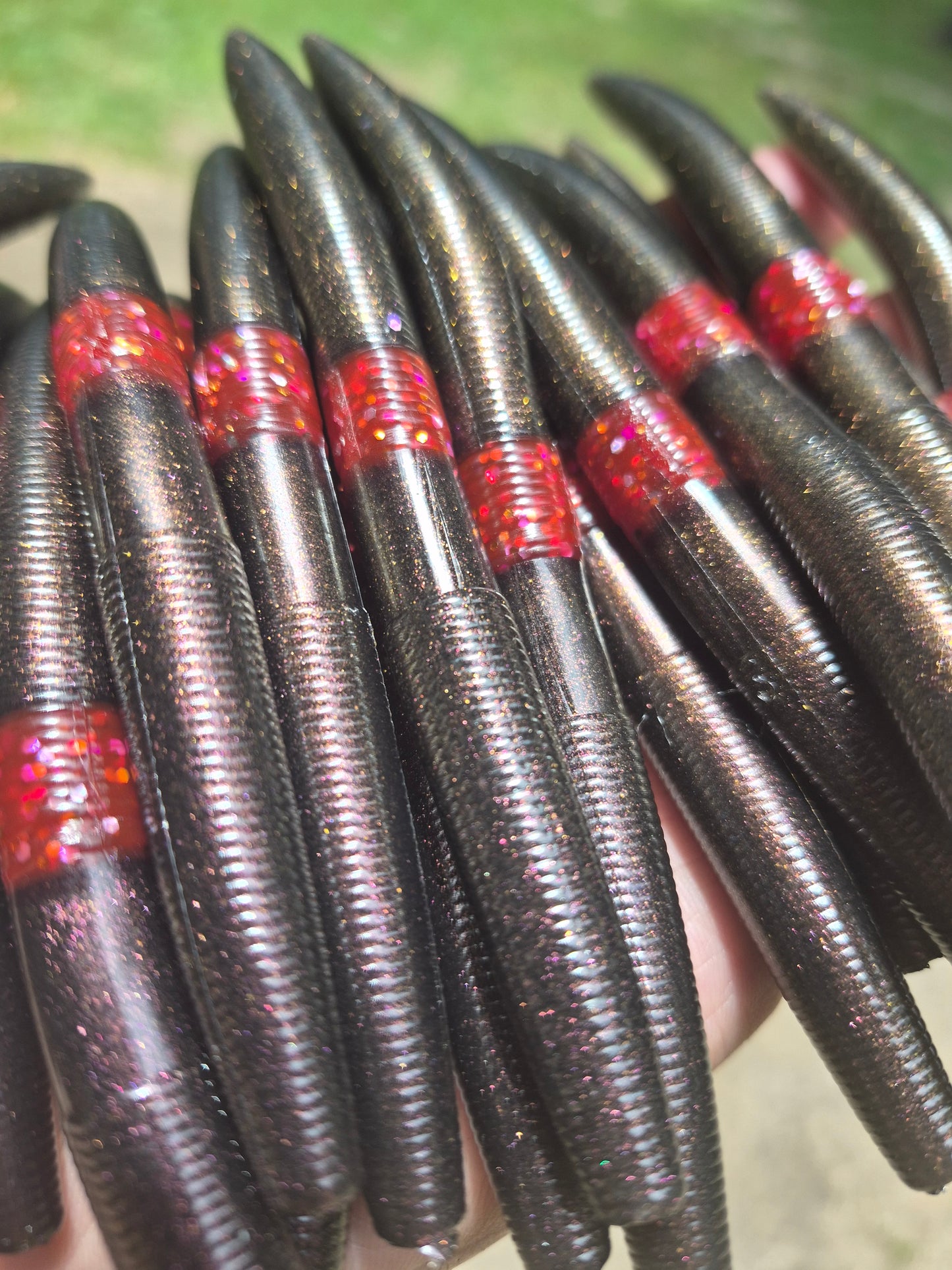 THE ENFORCER 5"stick bait with reinforced hook sleeve HYPERSHIFT Solar Eclipse