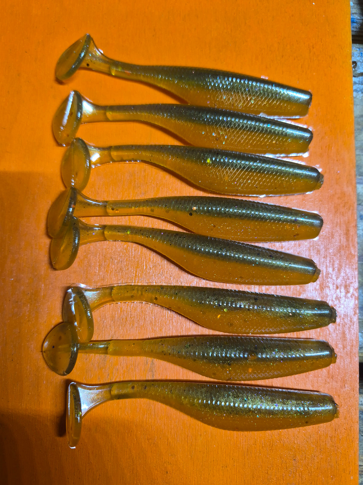 3.8 Assassin swimbait 8pk BLU-GIL