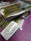 THE ENFORCER 5"stick bait with reinforced hook sleeve WATERMELON CRUSH