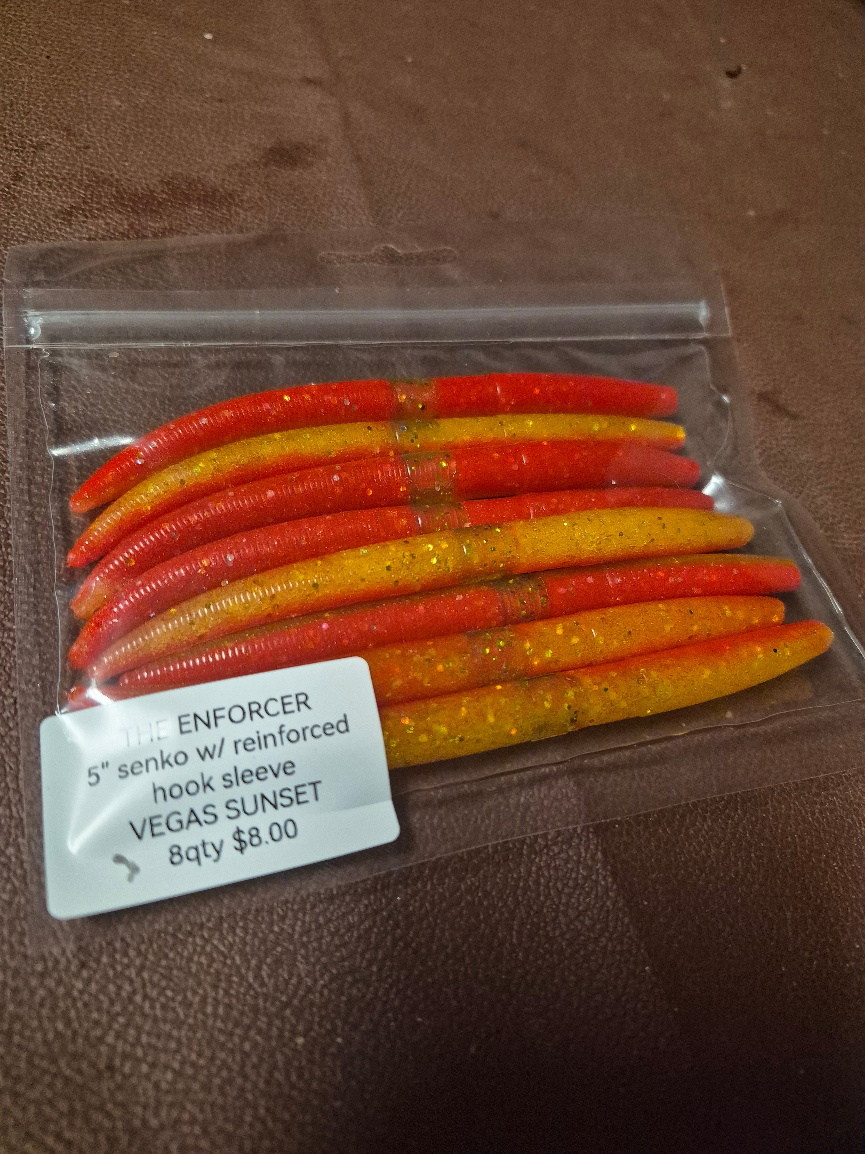 THE ENFORCER 5" Stick Bait VEGAS SUNSET