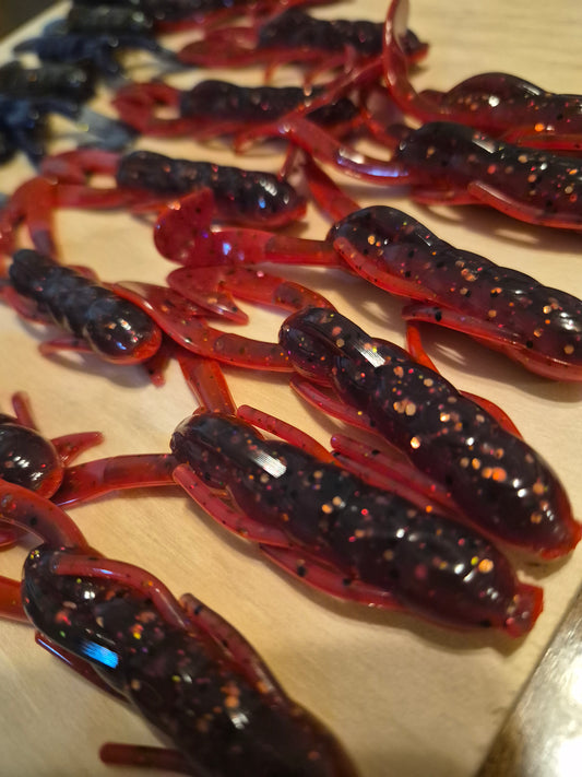 3.5 CRAWDADDY MOLTING RED