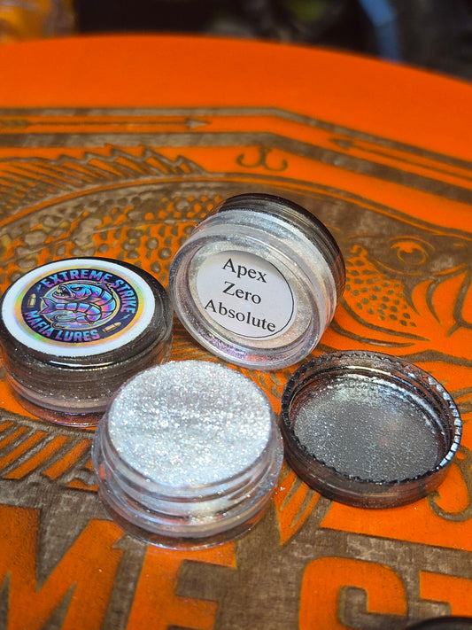AZ-01ZERO ABSOLUTE White Ice 2gr closer to 3 but sold as 2gr.
