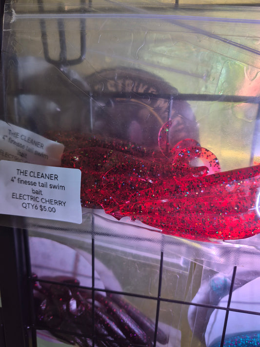 THE CLEANER 4" FINESSE GRUB TAIL SWIMBAIT