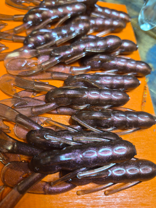 3.5" THE CRAWDADDY AMBER FLARE