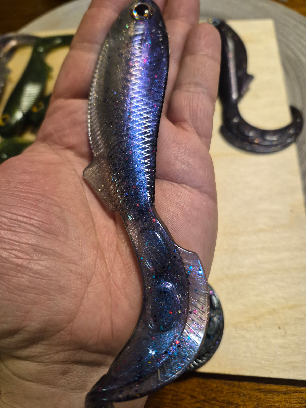 7.6" REAPER TAIL 2PK TWILIGHT