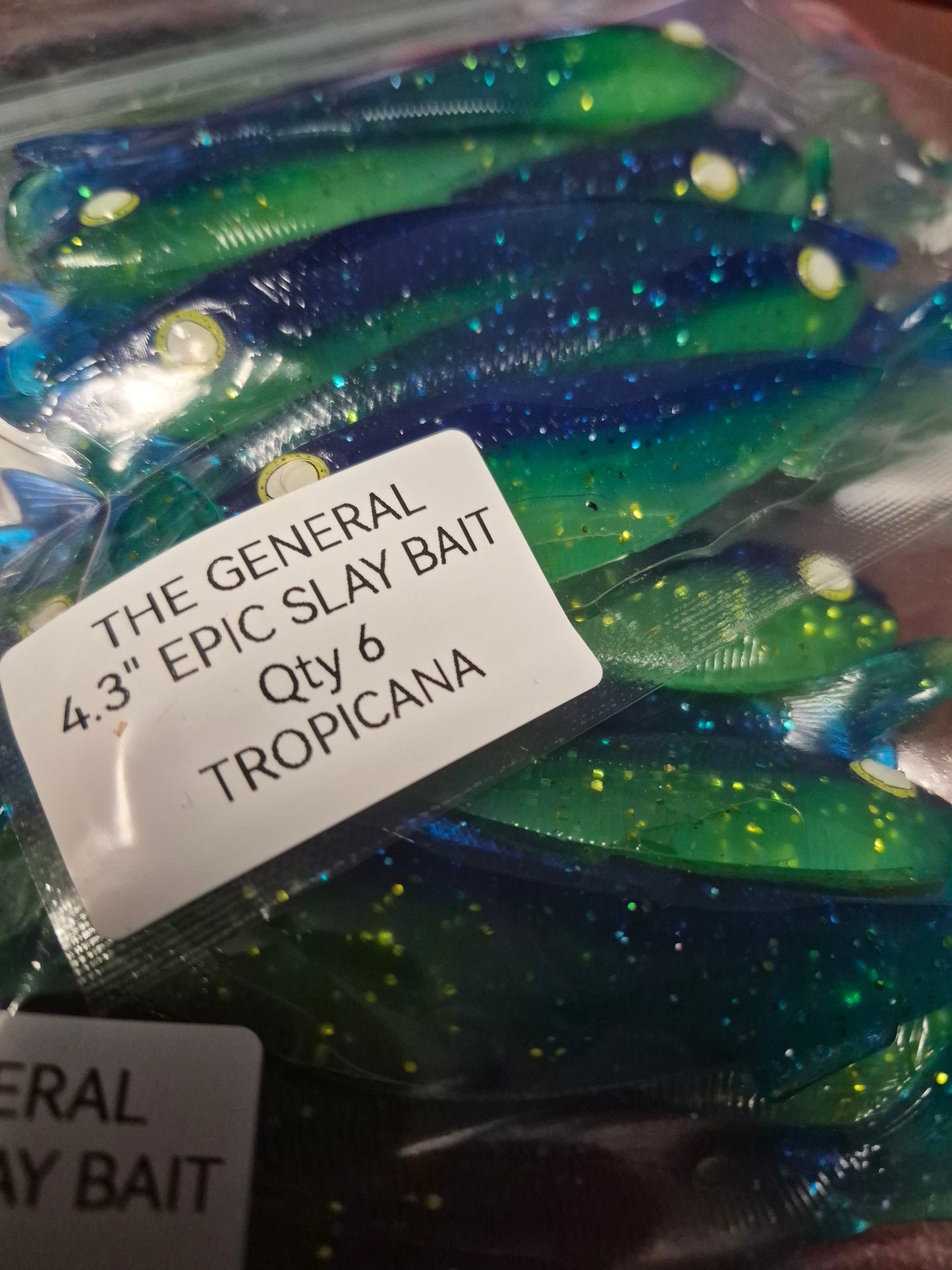 THE GENERAL 4.3 SWIMBAIT Tropicana