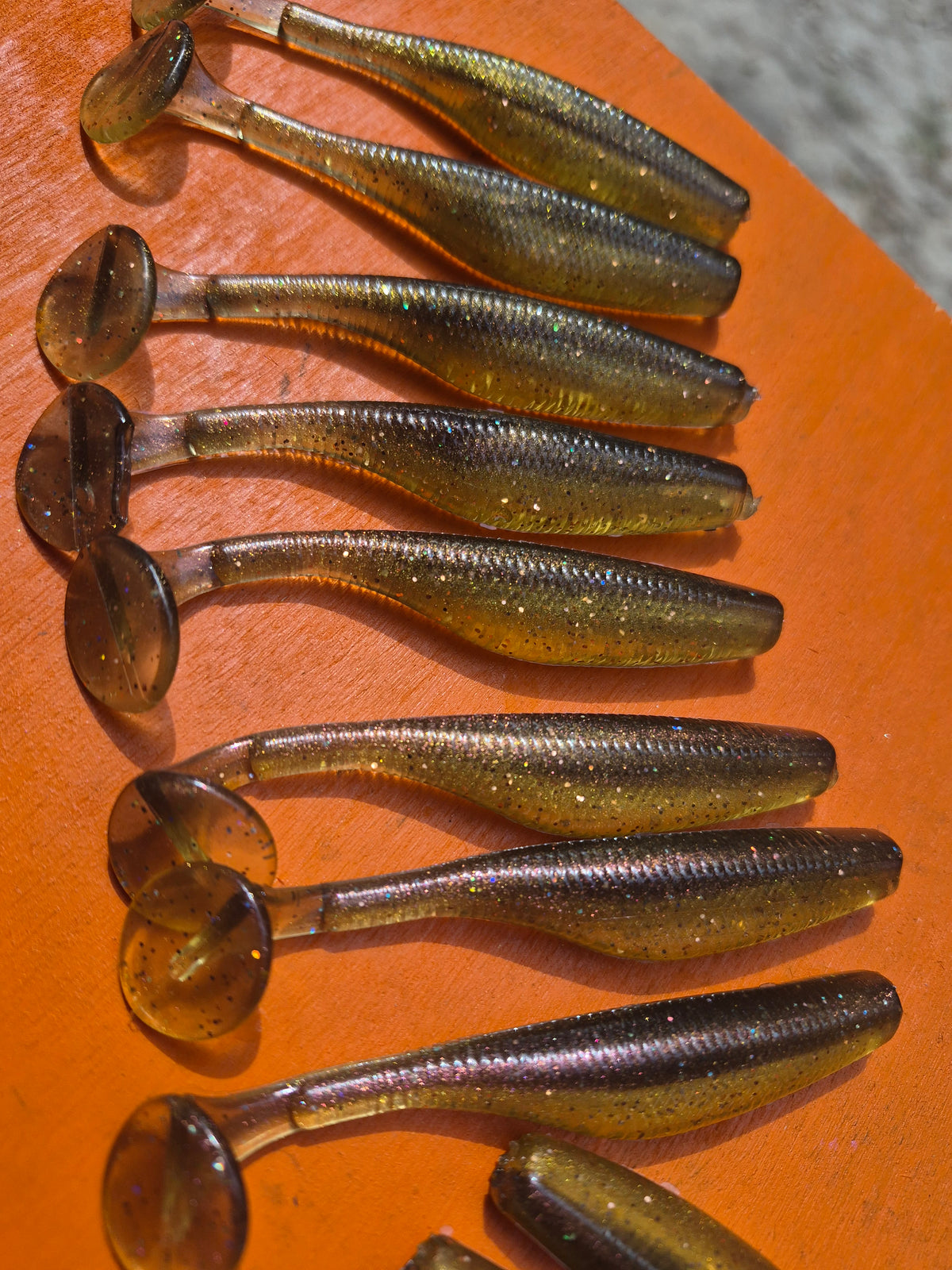 3.8 Assassin swimbait GOLDEN ECLIPSE 8PK