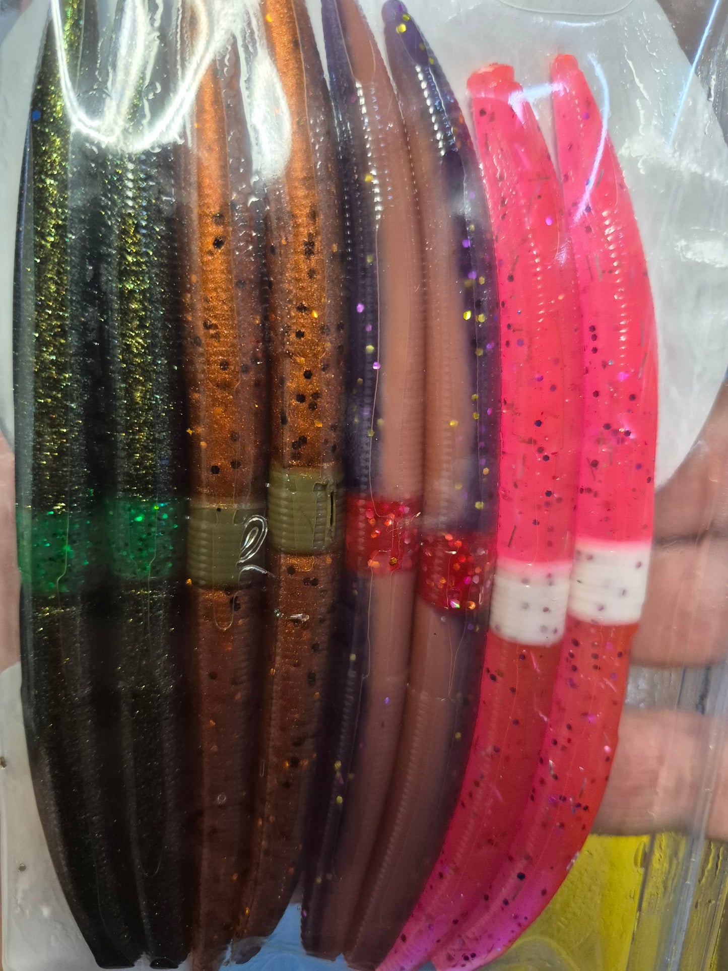 THE ENFORCER 5"stick bait with reinforced hook sleeve VARIETY PACK