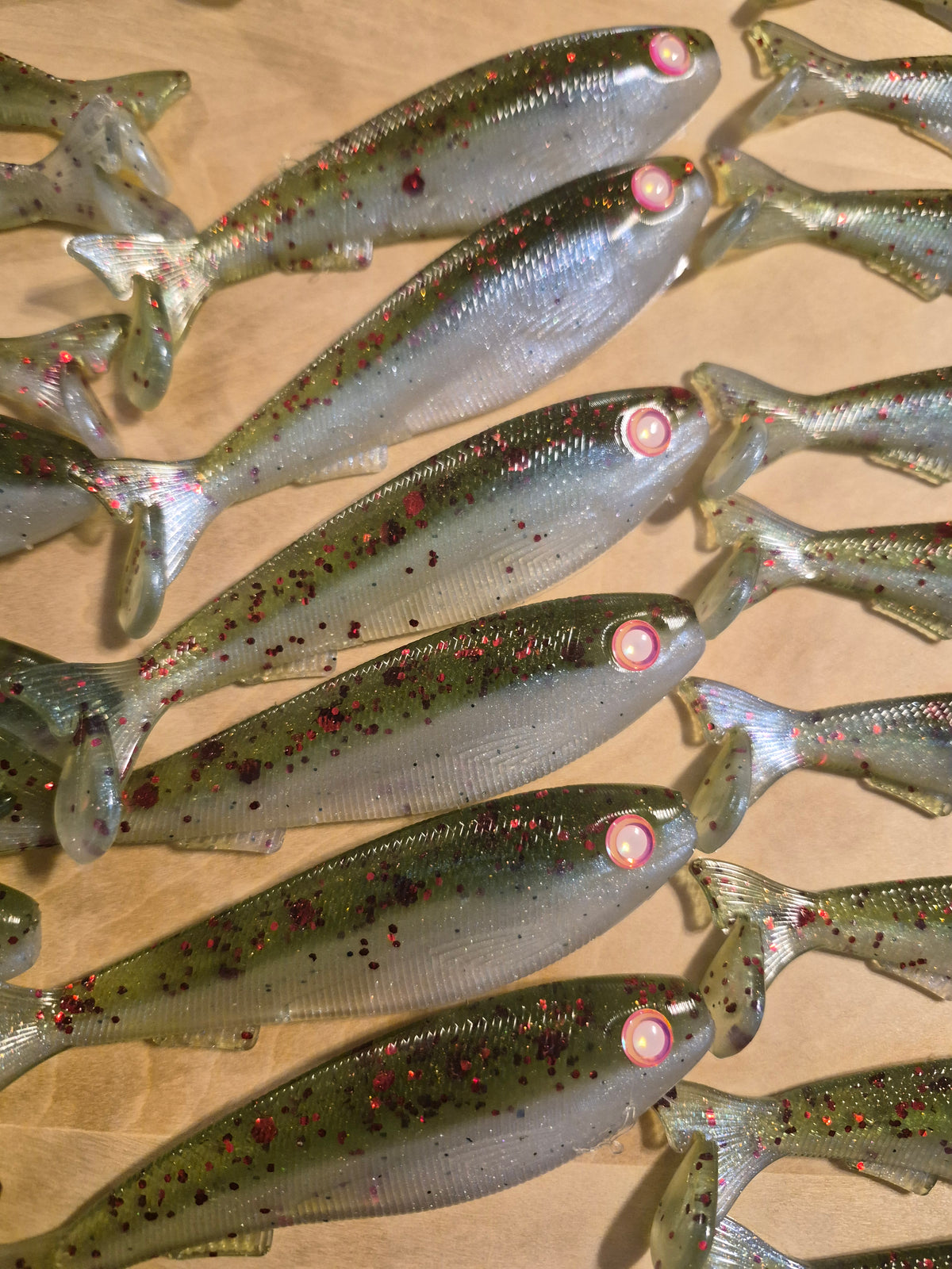 The General 4.3 SWIMBAIT WATERMELON RED