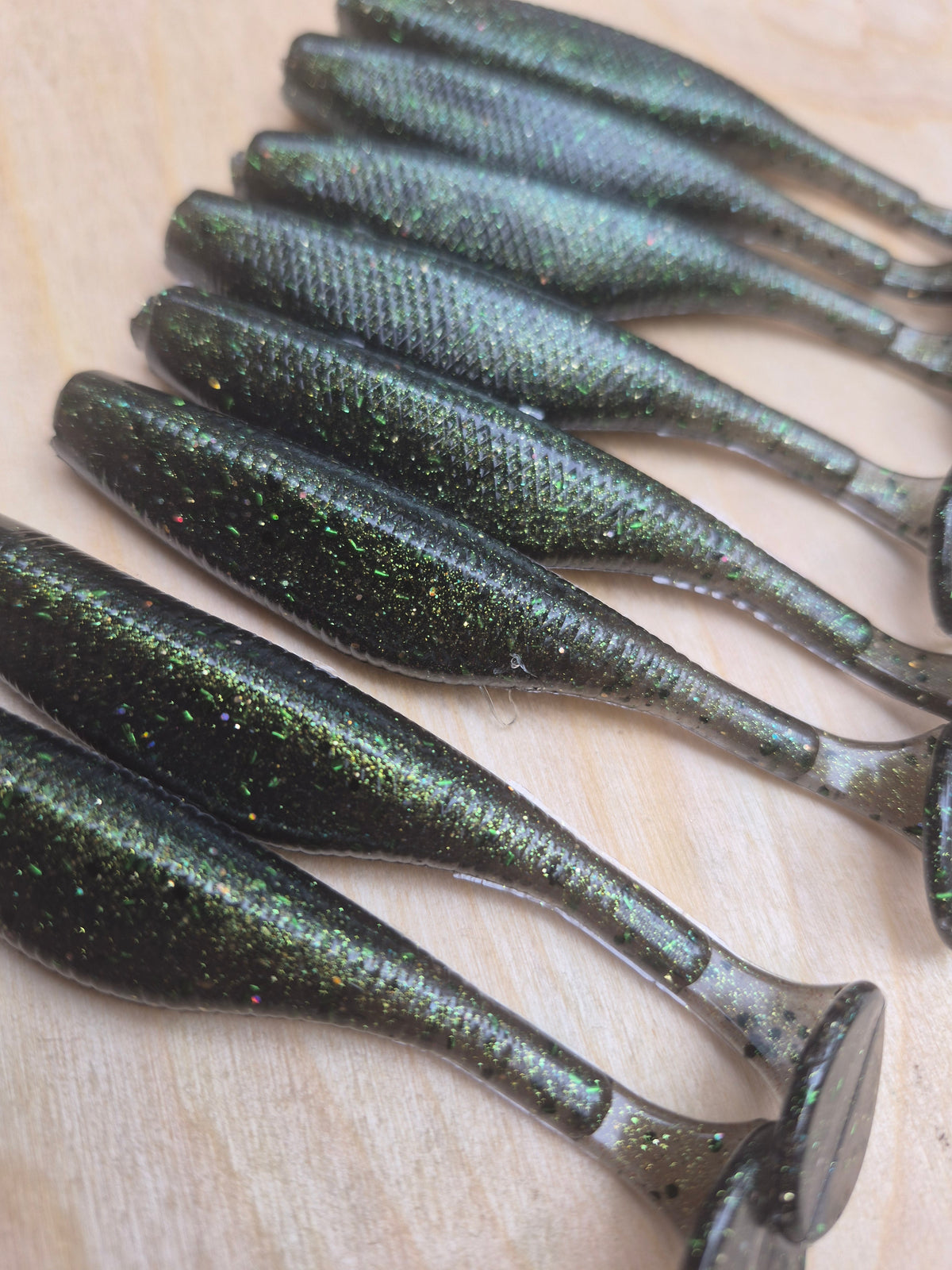 3.8 Assassin swimbait OIL SLICK 8pk