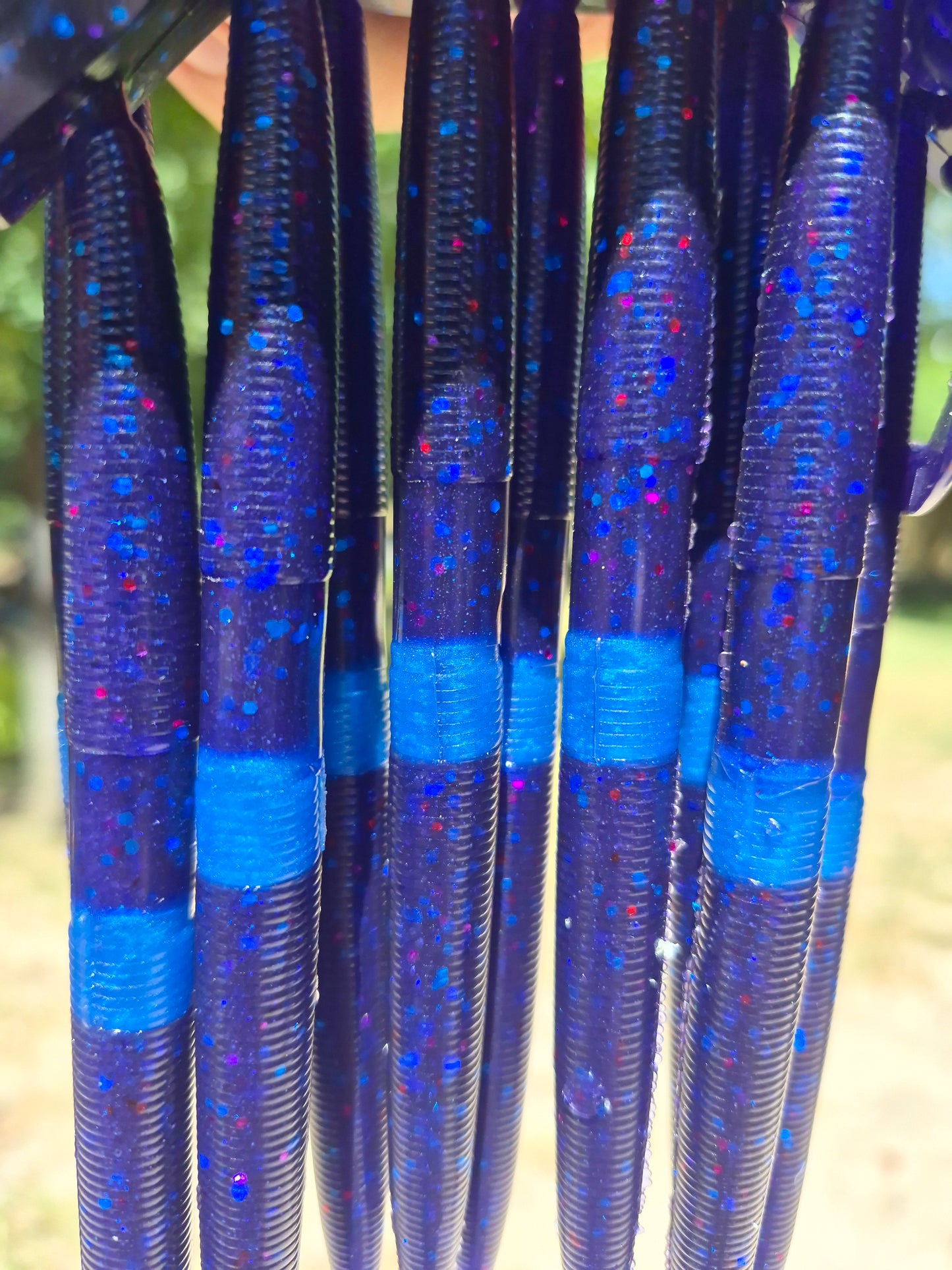 THE ENFORCER 5"stick bait with reinforced hook sleeve CHRISTINE's JUNEBUG