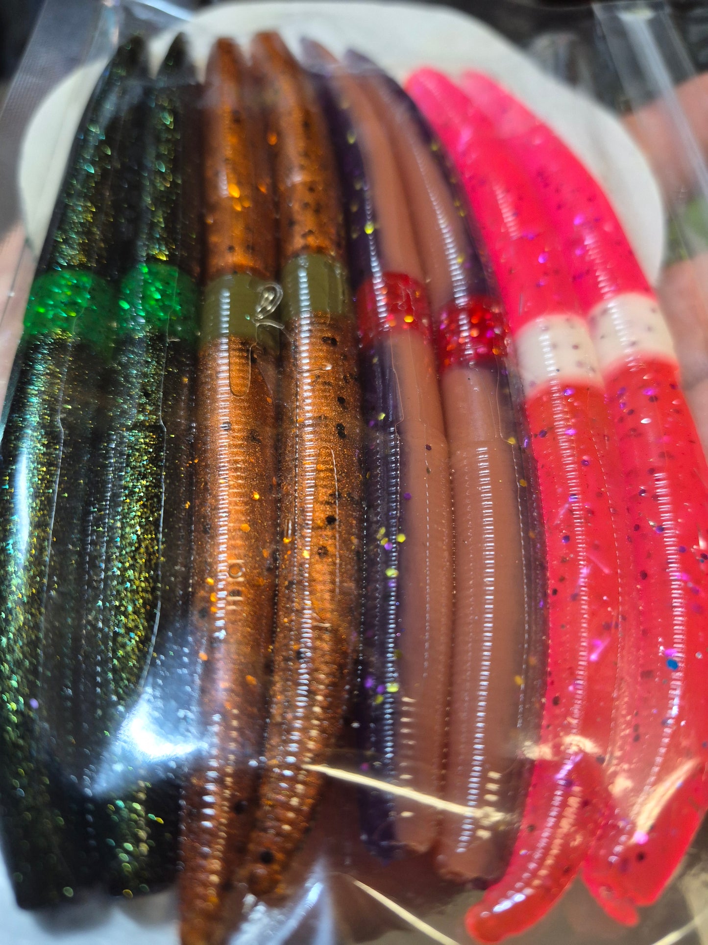 THE ENFORCER 5"stick bait with reinforced hook sleeve VARIETY PACK