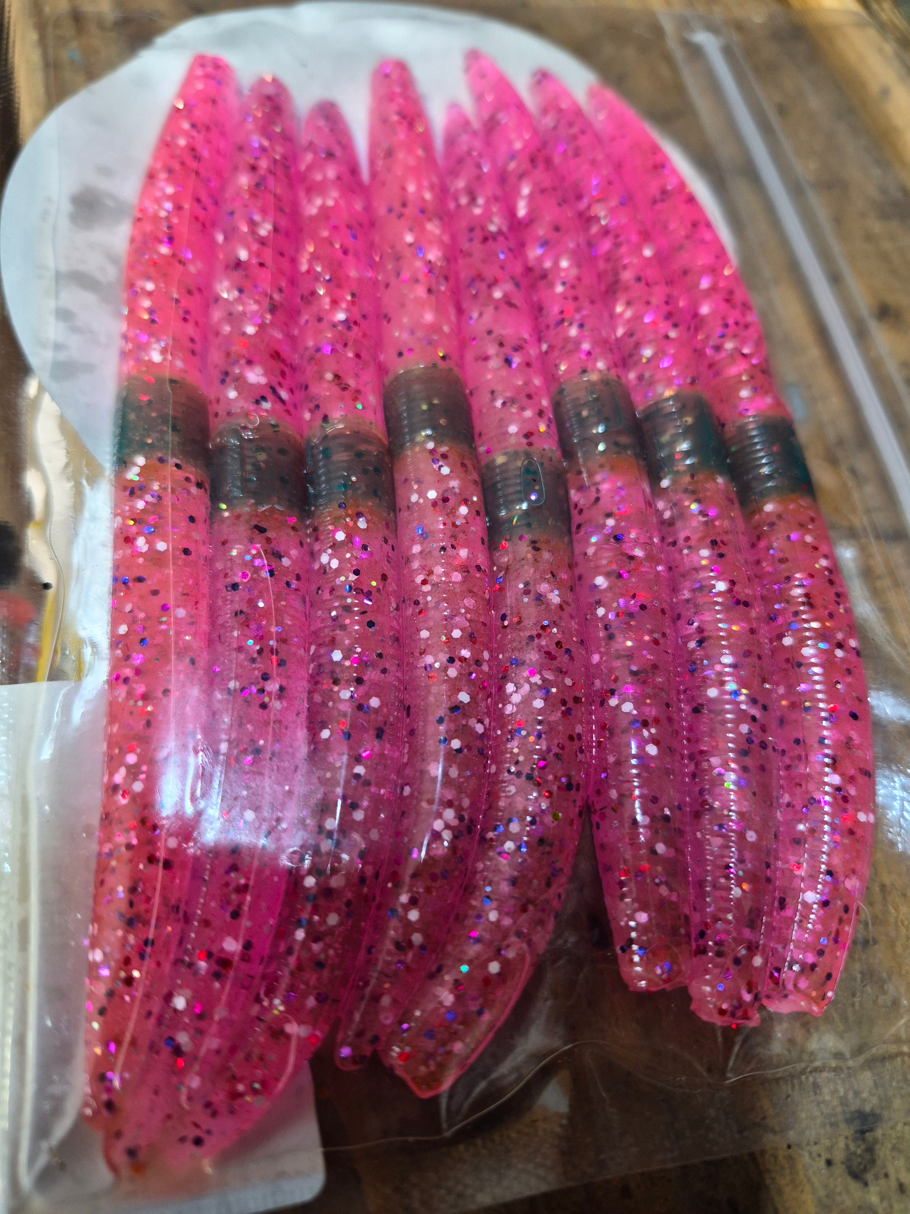 THE ENFORCER 5"stick bait with reinforced hook sleeve BARBIES DREAM HOUSE