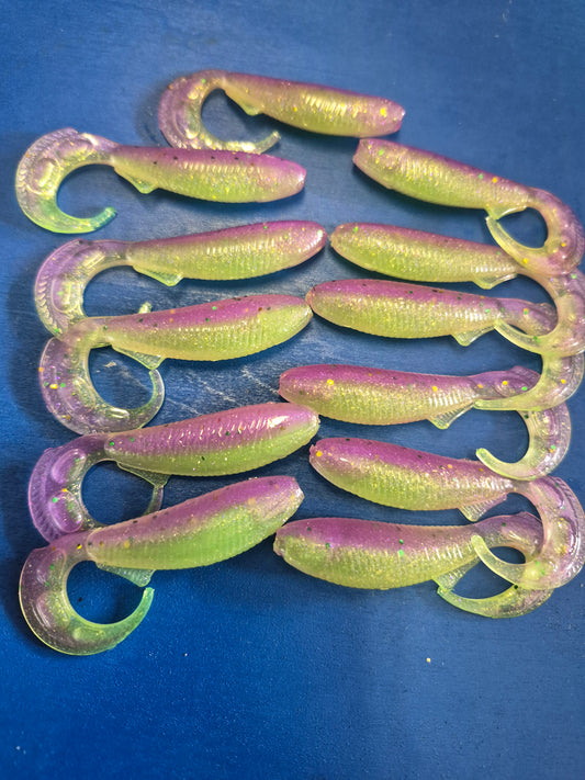 3.1" REAPER TAIL Small Trophy hunters THE JOKER 12pk