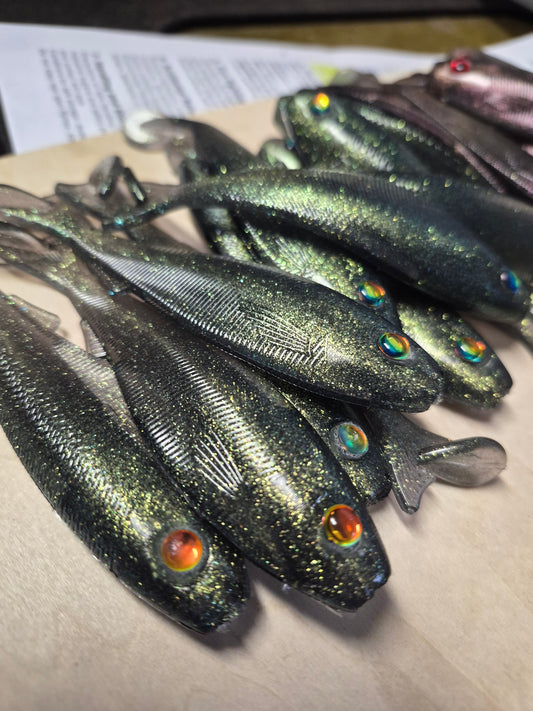 Chemical chaos Toxic oil spill 4.3" THE GENERAL swim bait